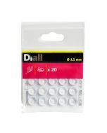 Gota adhesiva ø 12 mm diall 20 uds