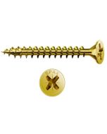 Tirafondo bicromatado spax 21 - 4,5x45 mm