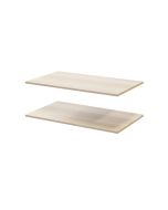 Pack estante Homny 100x58 cm efecto roble 2 uds