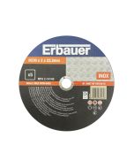 Pack 5 discos de corte metal/inox 230x2 mm Erbauer
