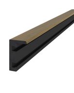 Perfil composite Neva Premium marrón 220 cm Blooma