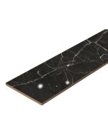 Rodapié cerámico Enora Antracita 9x60cm 4 unidades