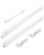 Aigostar luces LED cocina con interruptor 12w 1320lm 6500k, 0.9m, 2 pcs