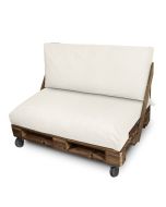 Cojín para palets asiento 120x80x20 crudo naylim mate happers