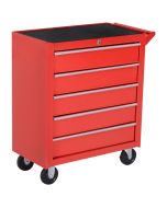 Caja taller 69x33x75cm acero color rojo durhand