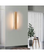 Nettlife aplique pared LED madera 52x8