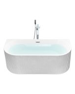 Bañera de pared gocta 170 x 80 cm blanco