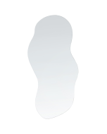 Espejo de pared auxerre 40 cm 80 cm plateado