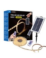 Pack tira de led solar 300l 3000k 5 metros