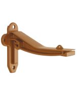 Soporte pvc cornisa cobre 120 mm