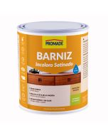 Barniz interior al agua satinado incoloro promade 750 ml