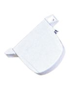Recogedor mini blanco para persianas 17 x 3 x 12 cm