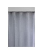Cortina para puerta transparente 120x210 cm hawai