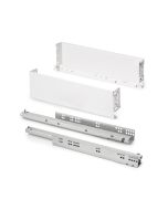 Emuca cajón exterior simplex 25kg de altura 122mm, profundidad 490mm,