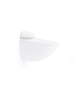 Soporte regulable rei 53 | 39x88x105 mm | blanco mate | 2 uds. | zamak