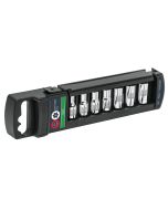 Juego llaves de vaso torx 1/4" - 7 piezas