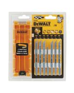 Caja de 10 hojas de sierra de calar xpc - Dewalt - dt2296 - control preciso