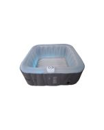 Sunspa spa inflable cuadrado 6 personas con LED y 130 microjets