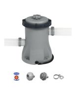 Depuradora de filtro de cartucho para piscinas desmontables Bestway de 1.24