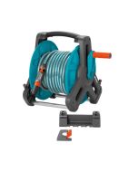 Enrollador de manguera portátil y de pared 50 classic equipado