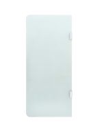 vidaXL panel privacidad de urinario de pared vidrio templado 90x40 cm