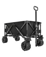 Carro de playa plegable 108x55x89 cm metal, tela oxford Outsunny