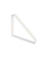 Soporte de balda rei 1079 | 30x211x260 mm | blanco poro
