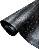 Suelo PVC| 100% caucho| botones negro| 3mm| 140x500cm