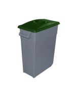 65 l - tapa cerrada | verde | contenedor de basura denox  65, 85 y 110 - d
