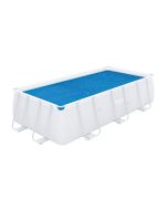 Cobertor solar rectangular Bestway 380x180 cm para piscinas rectangulares d