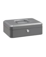 Arregui elegant c9236 caja caudales acero con bandeja, 25 cm ancho, gris