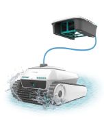 Cecotec robot limpiapiscinas para fondos, paredes, línea de flotación