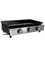 Plancha de gas mérida 3 quemadores 6 kw