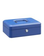 Arregui elegant c9235 caja caudales acero con bandeja, 25 cm ancho, azul