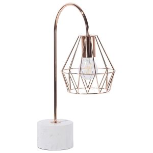 Lámpara de mesa mooni metal cobrizo
