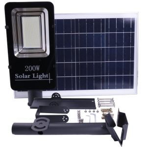 Farola LED solar 200w ip65, 120 LEDs 3500 lm, blanco frío 6000k