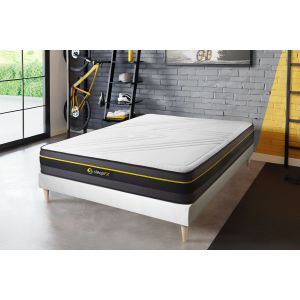Pack colchón active 120x190cm + somier multiláminas, espuma viscoelástica ,