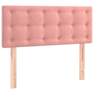 vidaXL cabecero de terciopelo rosa 80x5x78/88 cm