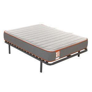 Colchón 140x190 y somier rock 26cm montaje y retirada incluida