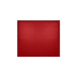Cabecero lirio polipiel rojo 170