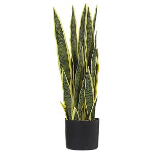 Planta artificial snake plant 63 cm verde