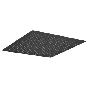 Imex - rociador ducha efecto lluvia de 40x40cm negro