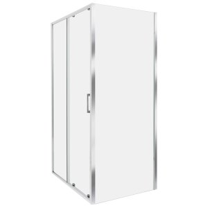 Cabina de ducha yoro 80 x 100 x 185 cm plateado