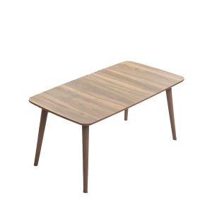 Mesa de centro de madera <<luci>> 100 x 53 x 45 cm - nogal