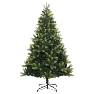 Árbol de navidad artificial con bisagras y soporte 240 cm es3676
