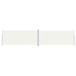 vidaXL toldo lateral retráctil crema 220x1000 cm
