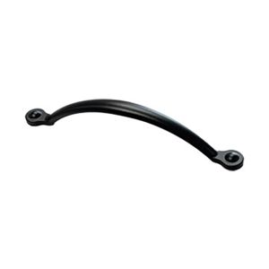 Tirador para mueble rei 1125 | cc 160 mm | negro mate | zamak