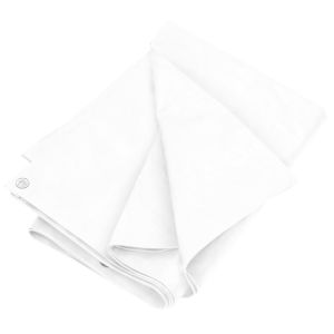 vidaXL lona hdpe blanco 180 g/m² 4x8 m