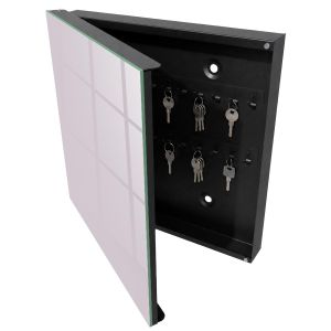 Armario para llaves decorativo 30x30x5, apertura izquierda tulup