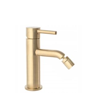 Rea grifo para bidé lungo gold brush, 14x5x17 cm